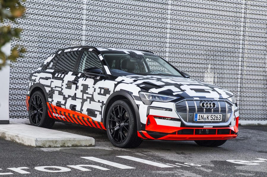 Audi sacará un supercargador para su SUV E-tron que superará al de Tesla