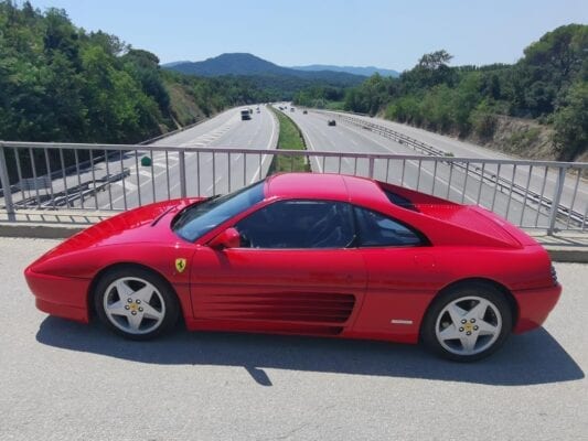 Ferrari 348 perfil