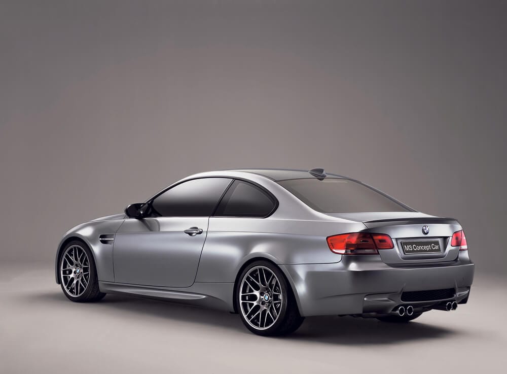 trasera BMW M3 2007