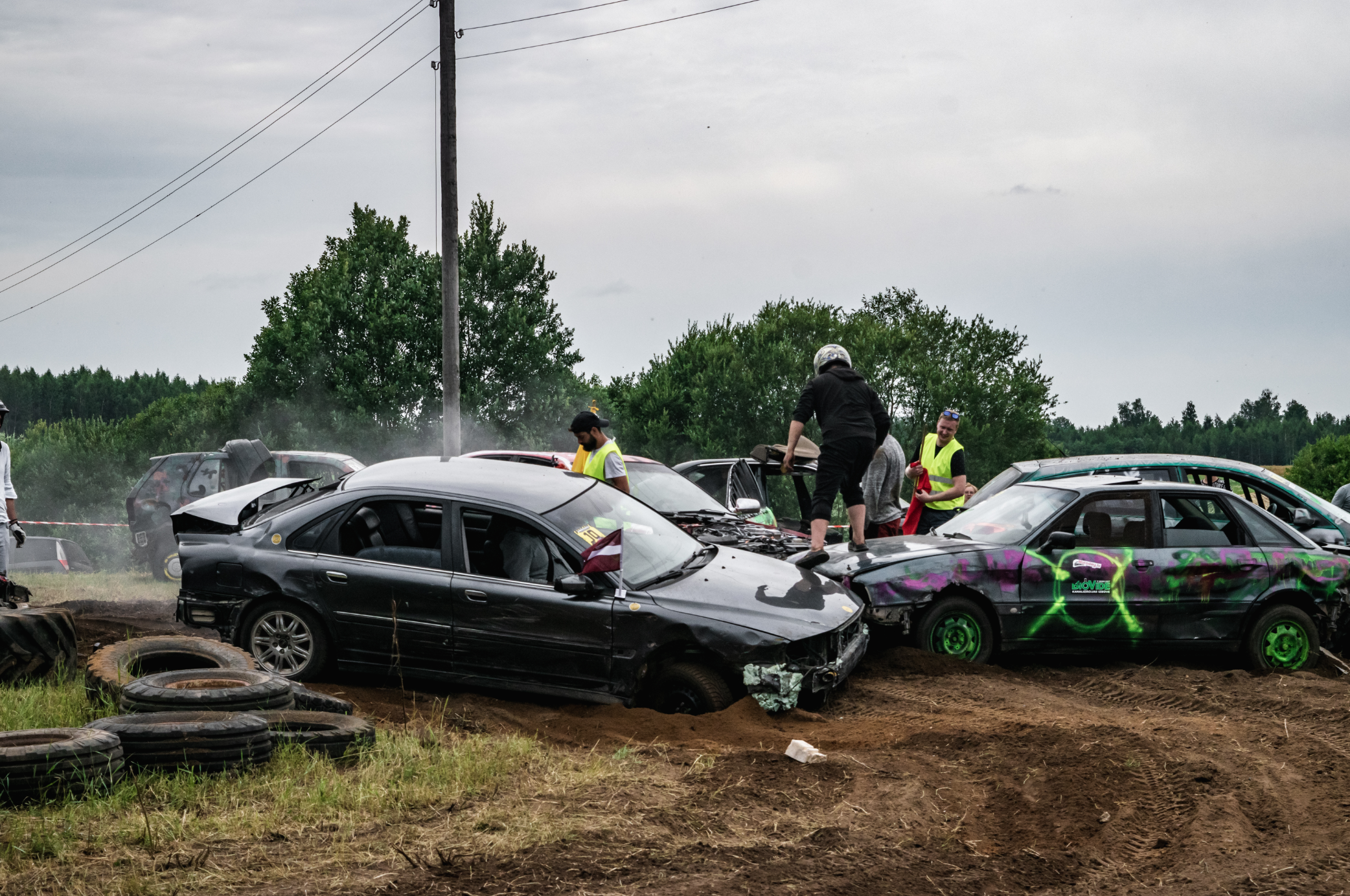 Un día como piloto en las carreras de destrucción