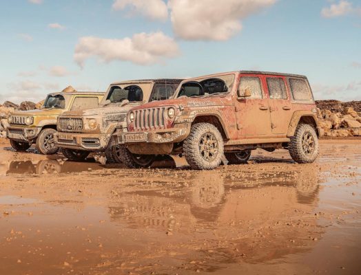 Wrangler Jimny Clase G Barro Revista CAR