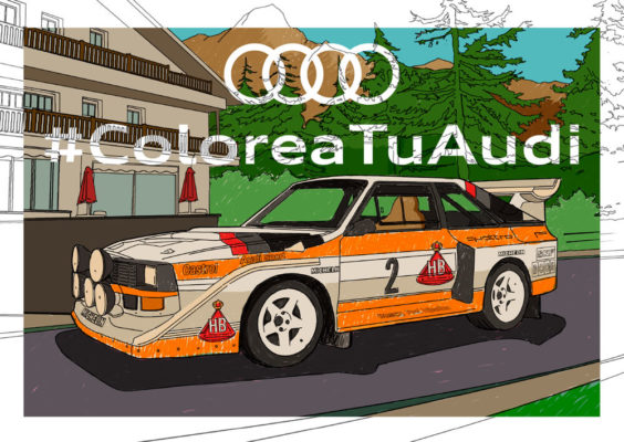 colorea tu audi