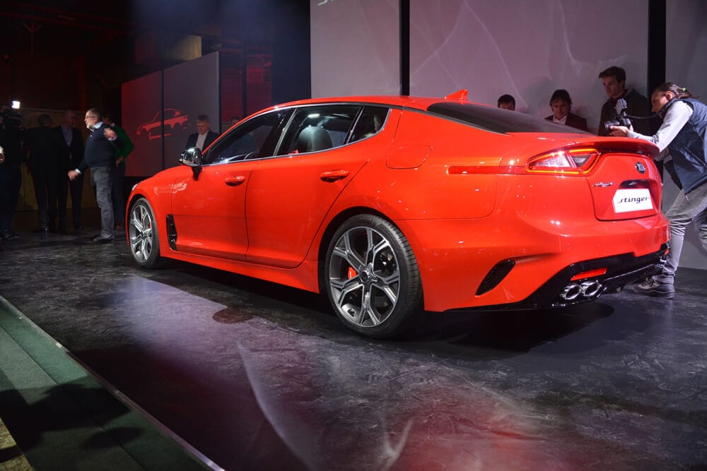 Conocemos en persona el nuevo Kia Stinger GT y a su diseñador Gregory Guillaume