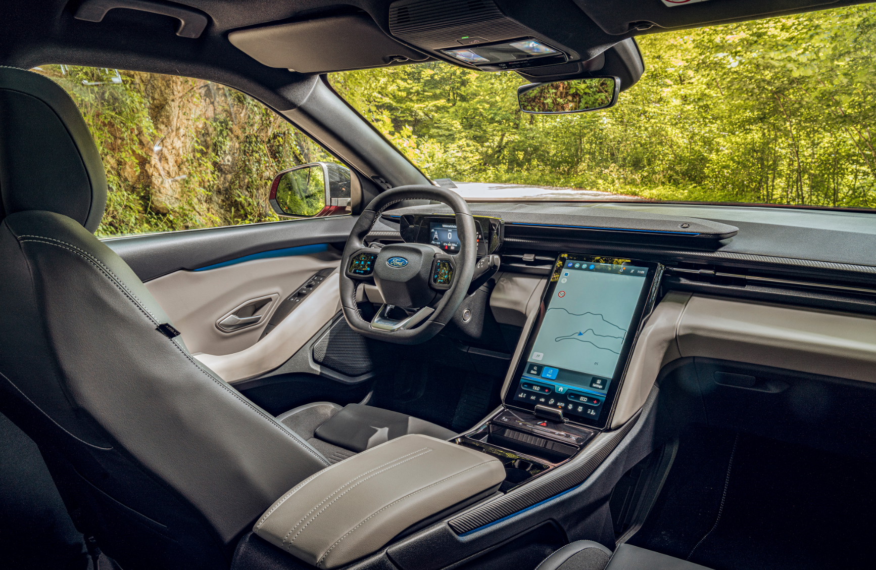 Interior del nuevo Ford Explorer 