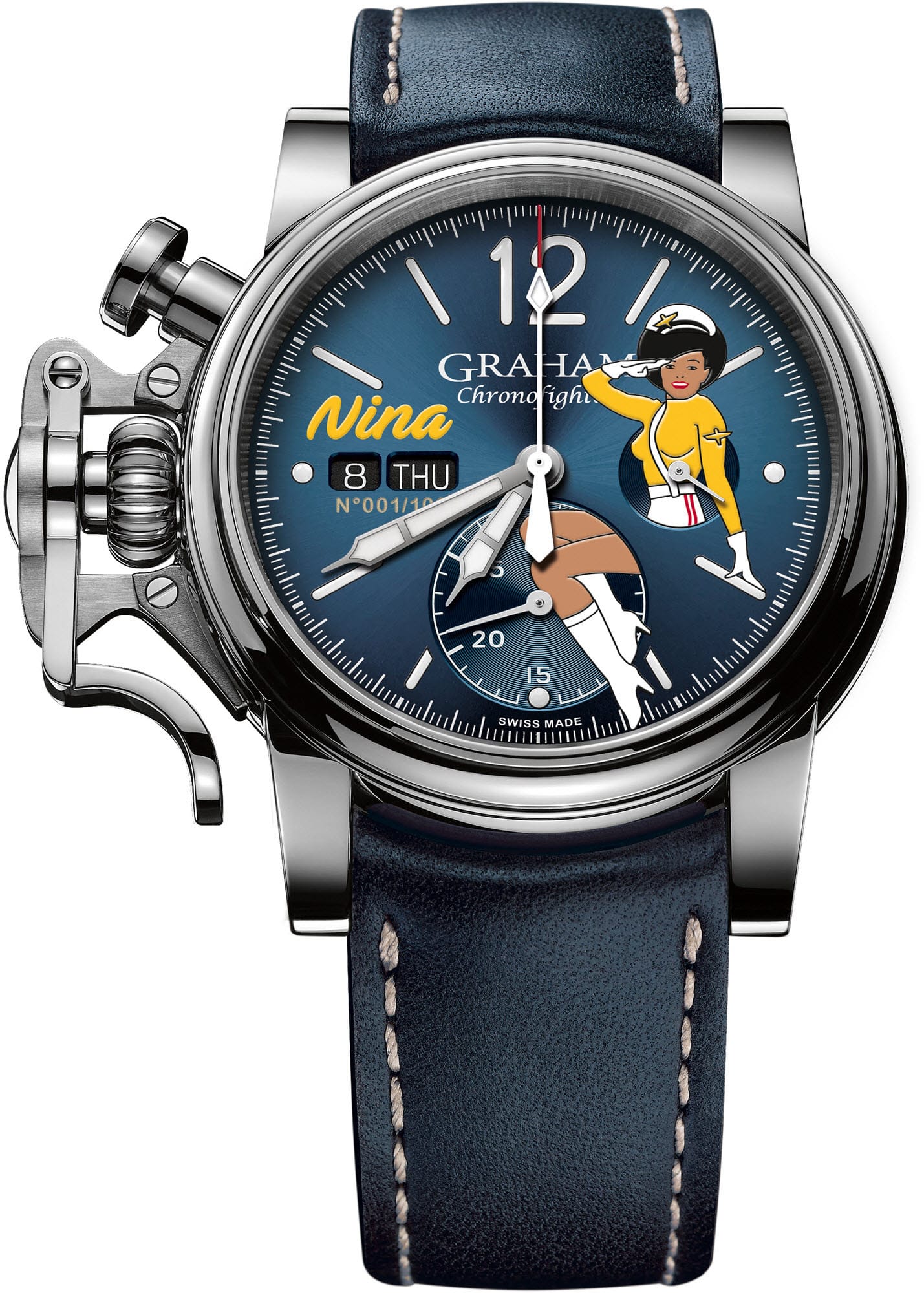 Graham Chronofighter Nose Art Limited, vuelven las pin-ups