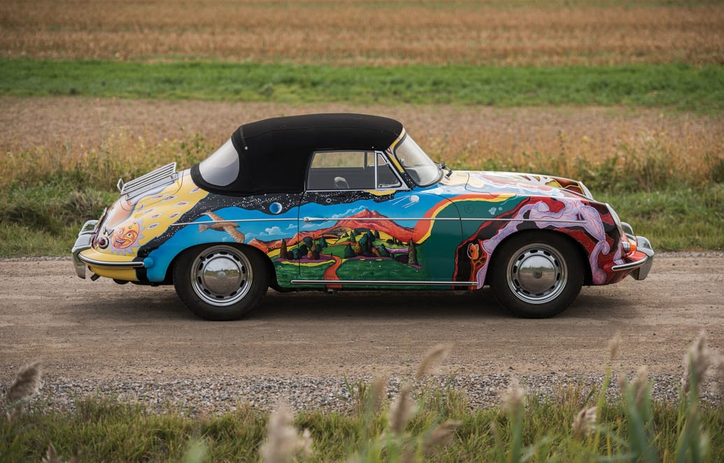 Subastado el Porsche 356 de la reina del Rock´Roll