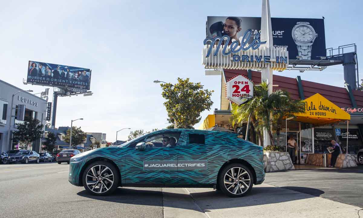 El Jaguar I-Pace deslumbra en el Salón del Automóvil de Los Ángeles