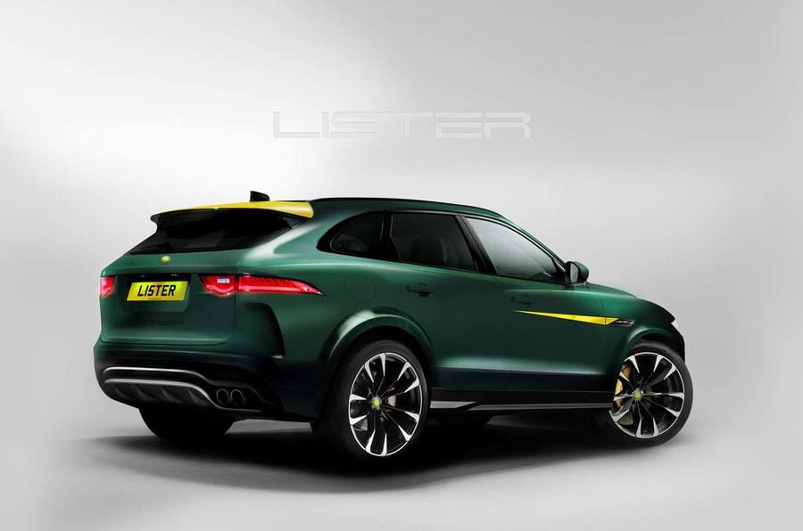 Lister LFP: el nuevo SUV creado a partir del Jaguar F-Pace