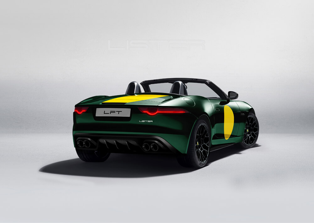 Lister LFT-C, el primo zumosol del F-Type Convertible