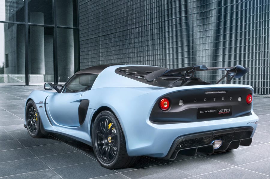 Lotus Exige Sport 410: nueva variante «tope de gama» con genes de carreras