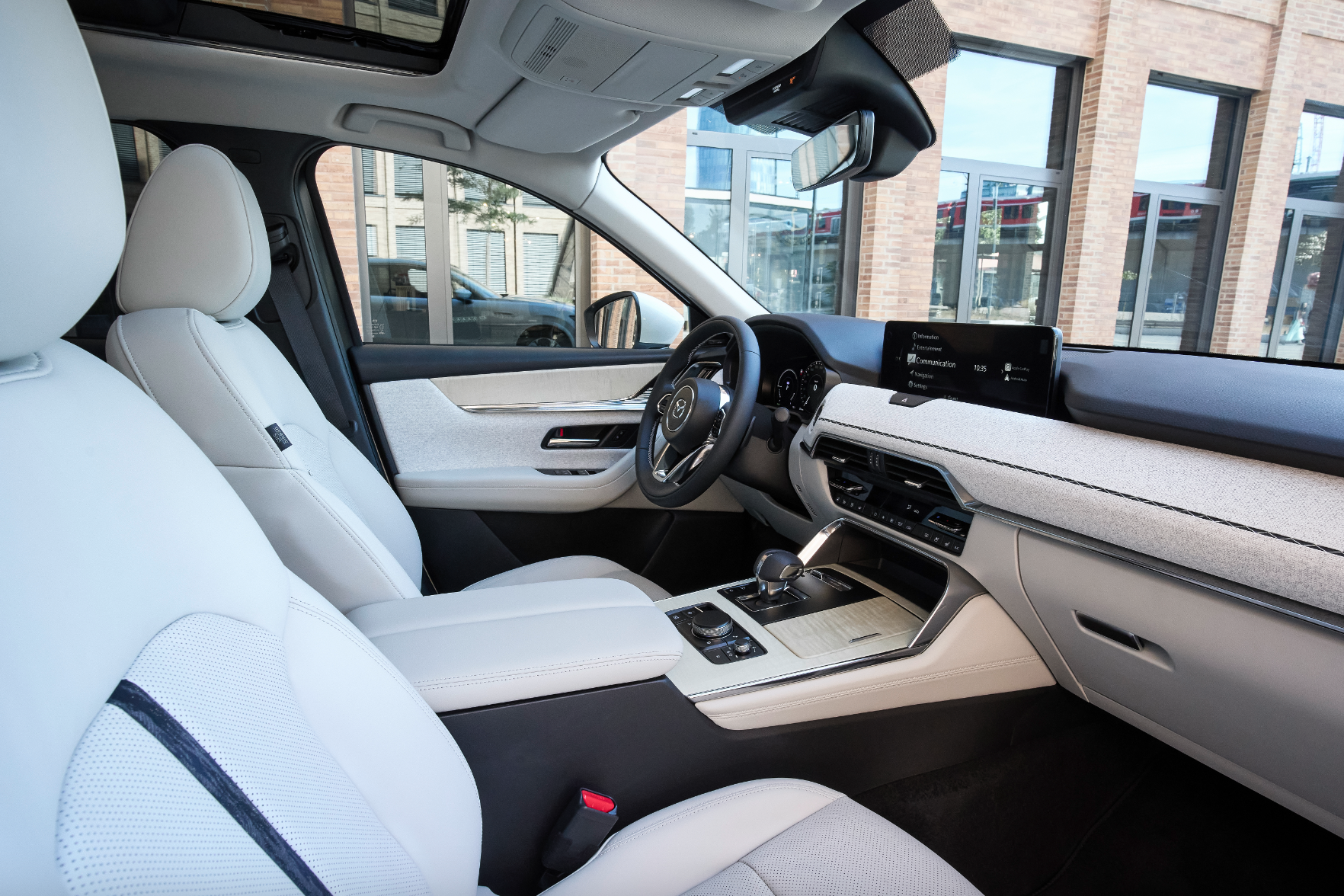 Interior del Mazda CX-60