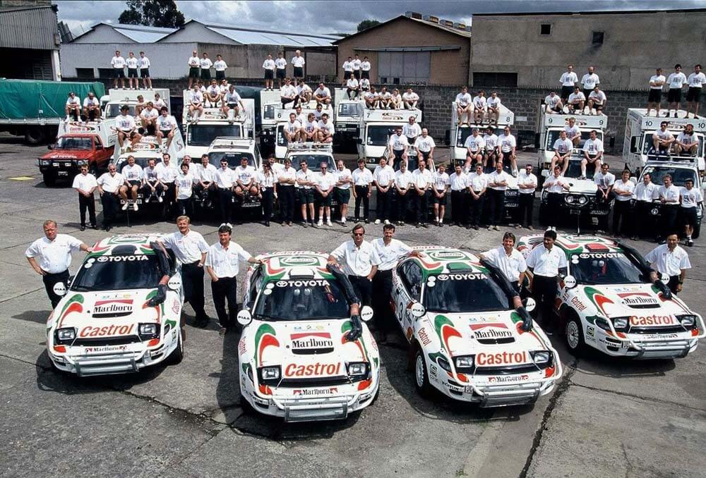 Equipo de rally de Toyota