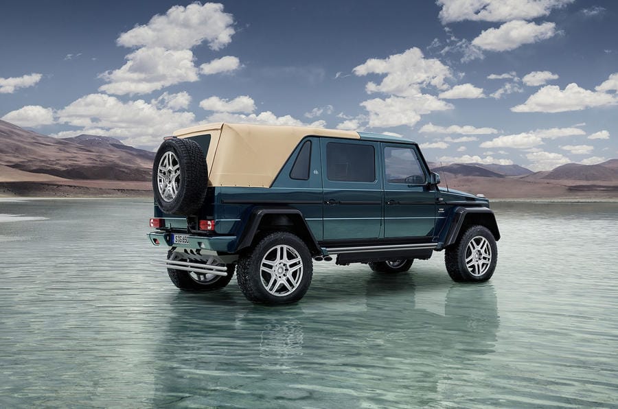 Mercedes-Maybach G650 Landaulet: el mejor pick-up para los safari