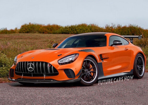 Mercerdes AMG GT R Black Series render