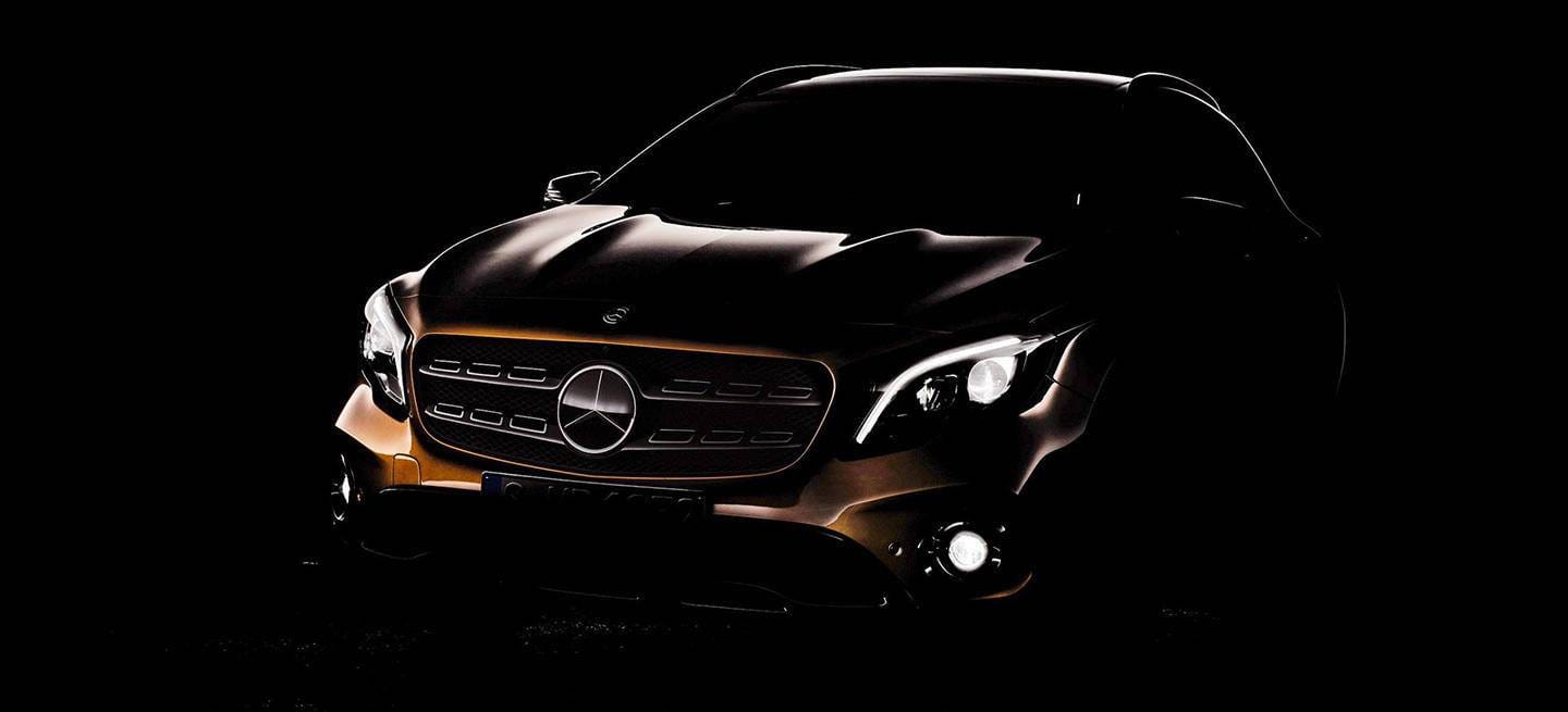 El Mercedes GLA se asoma antes de su debut en Detroit