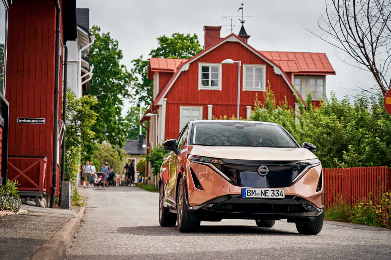 Nissan Ariya: sin presión