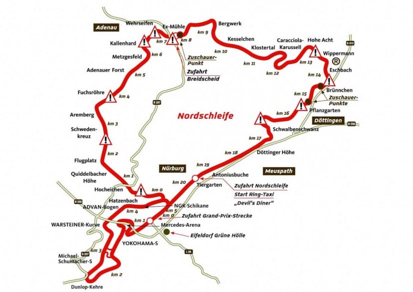 Nürburgring: El cielo para muchos.