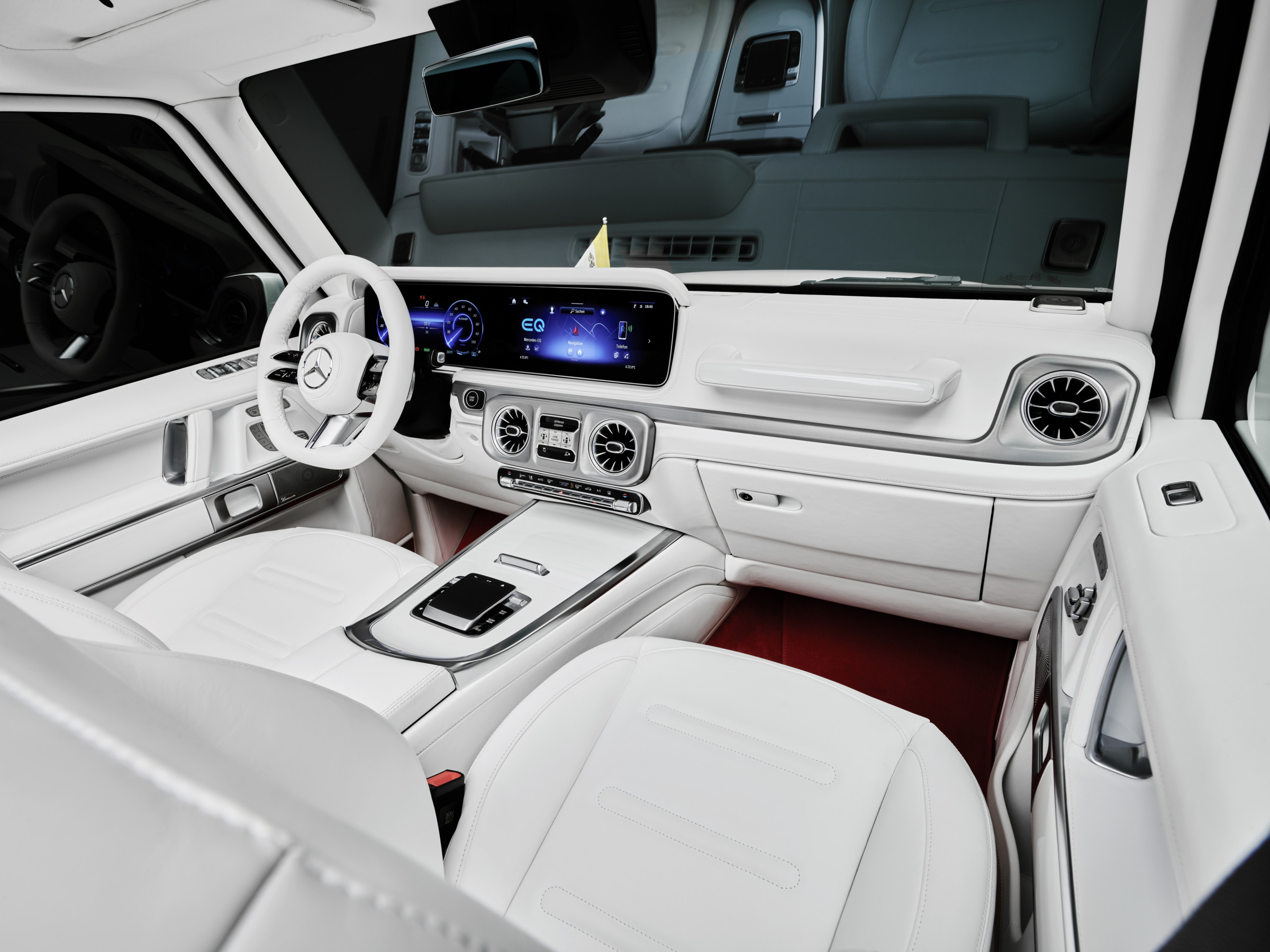 Mercedes Calse G Papamóvil Interior 