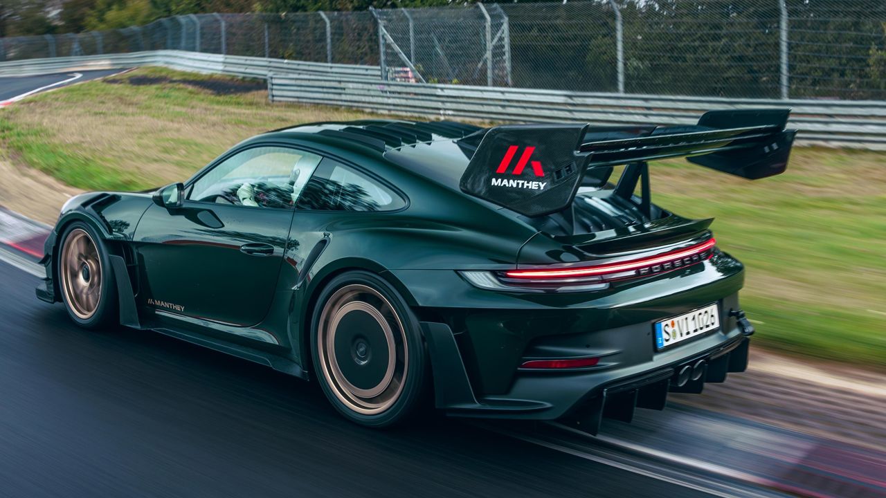 Manthey lleva el Porsche GT3 RS a la élite: aerodinámica extrema, precio exclusivo