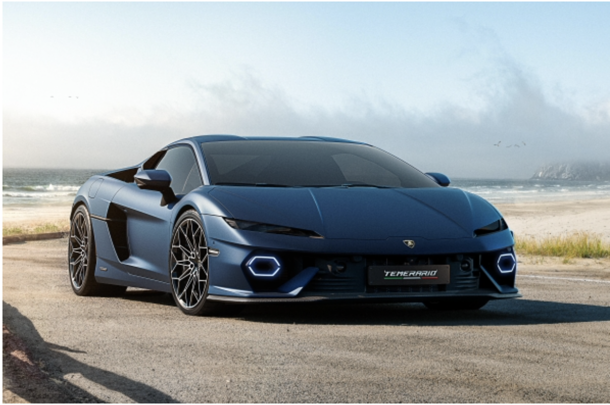 Frontal Lamborghini Temerario 