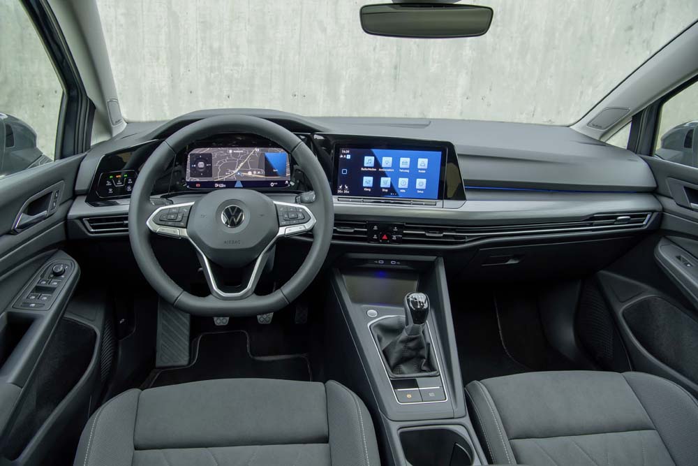 Interior Volkswagen Golf 8