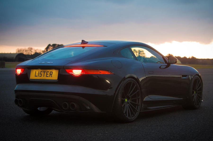 Lister Thunder: nuevo monstruo de 670 CV basado en un F-Type