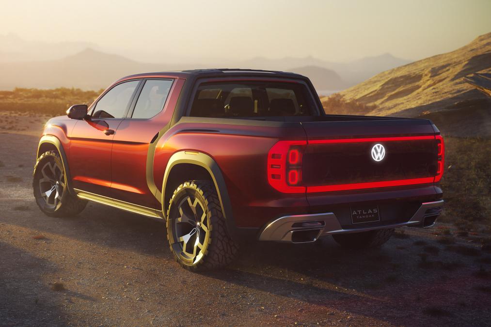 Volkswagen Atlas Tanoak Concept: nueva pick-up presentada en salón de Nueva York