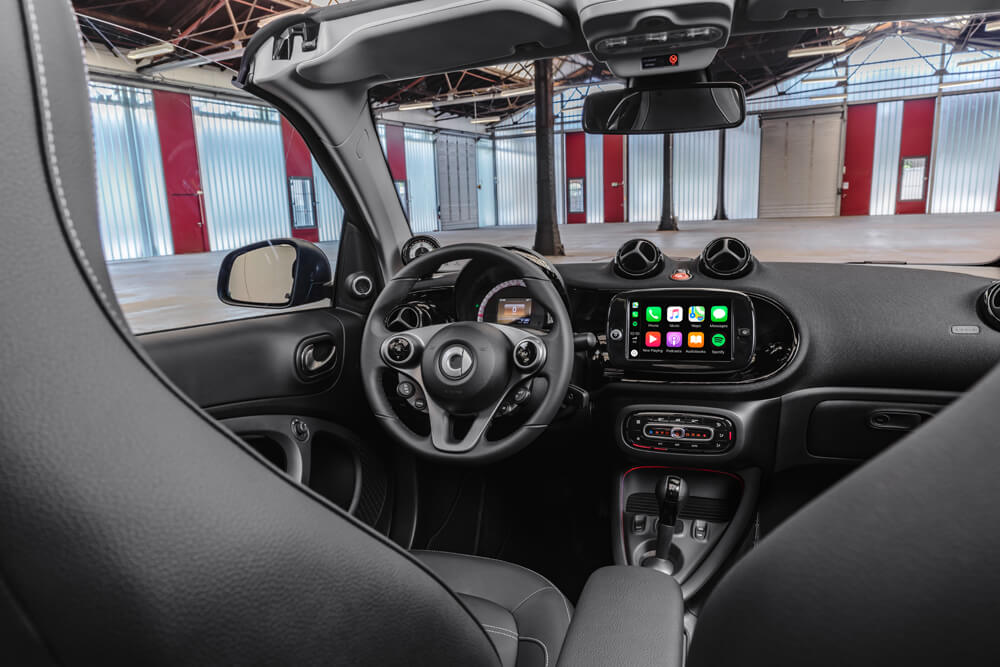 interior Smart EQ fortwo