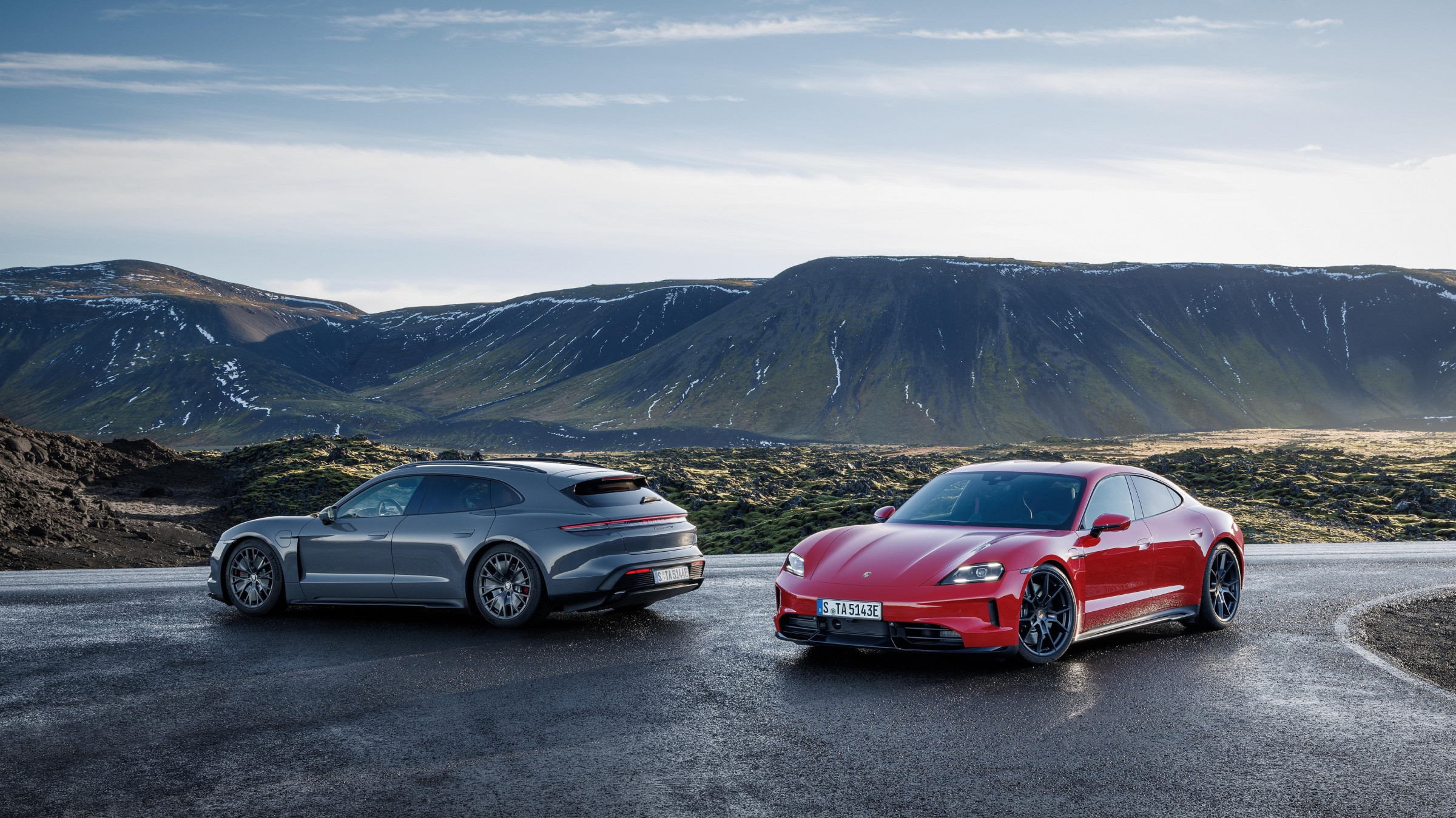 La nueva era del Porsche Taycan: tres versiones electrizantes