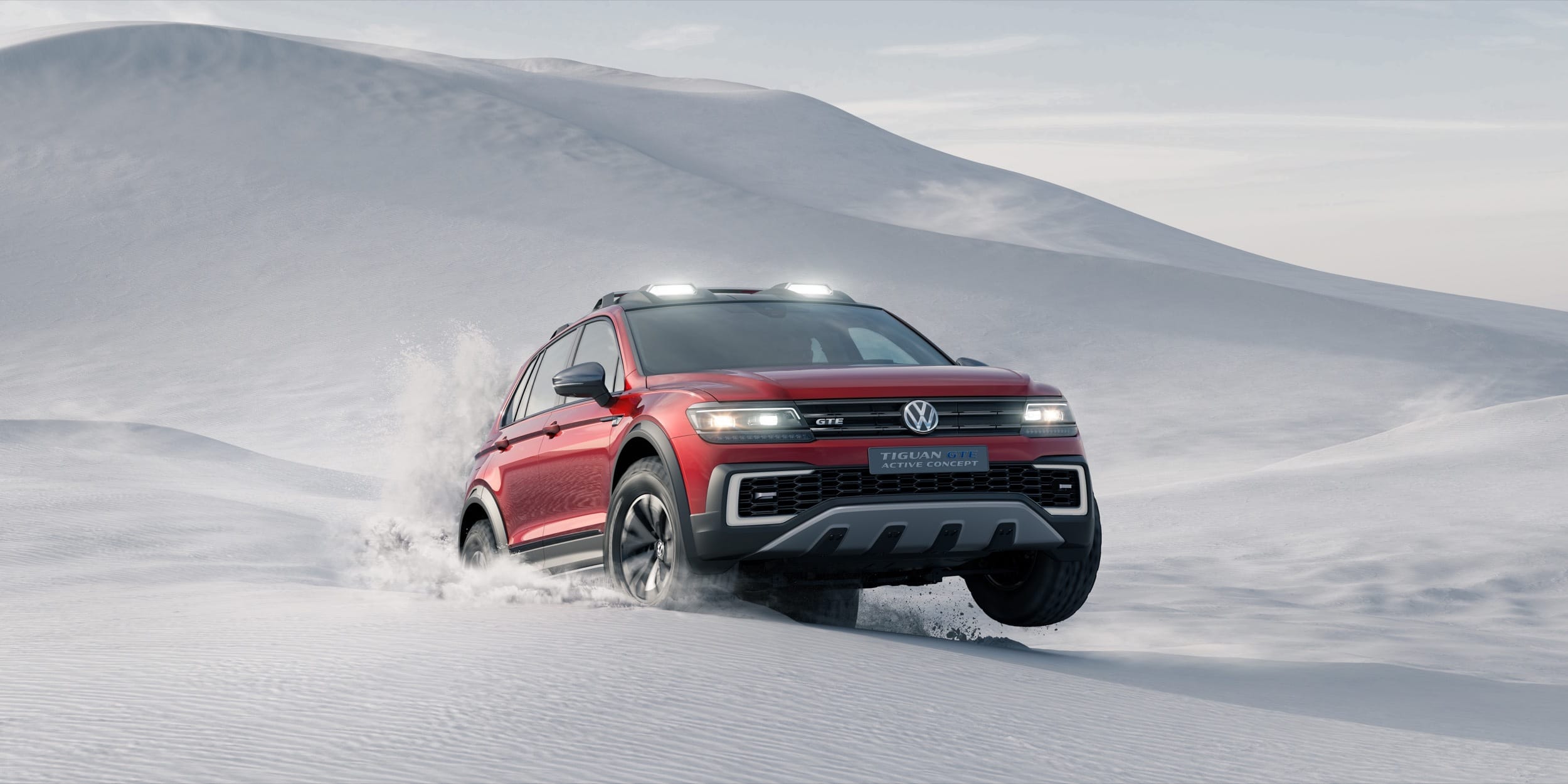 VW Tiguan GTE Active Concept: ¡vámonos al polo norte!