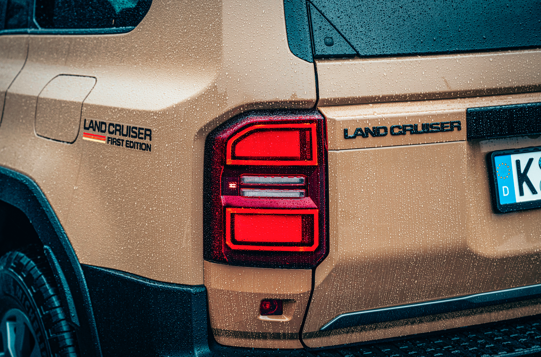 parte trasera del Toyota Land Cruiser 2025