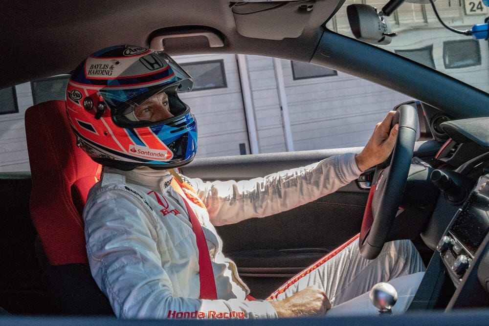 Jenson Button completa el Type R Challenge 2018 con un quinto rcar19_récord