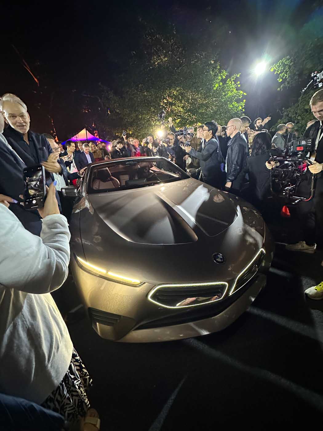 BMW Skytop por la noche